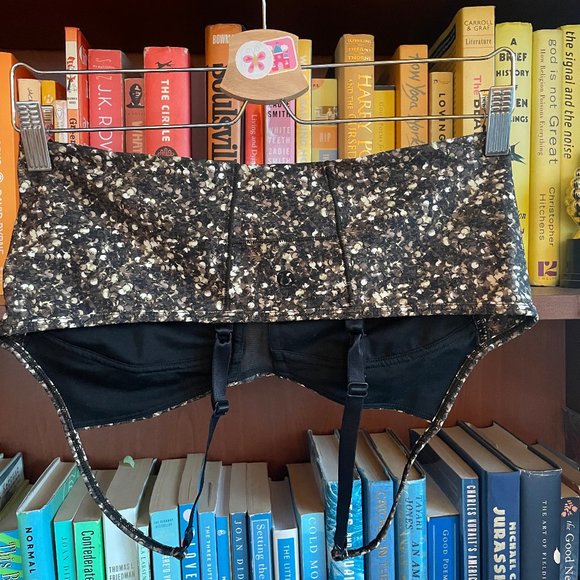 lululemon core set sequin shimmy bra top - Picture 2 of 5